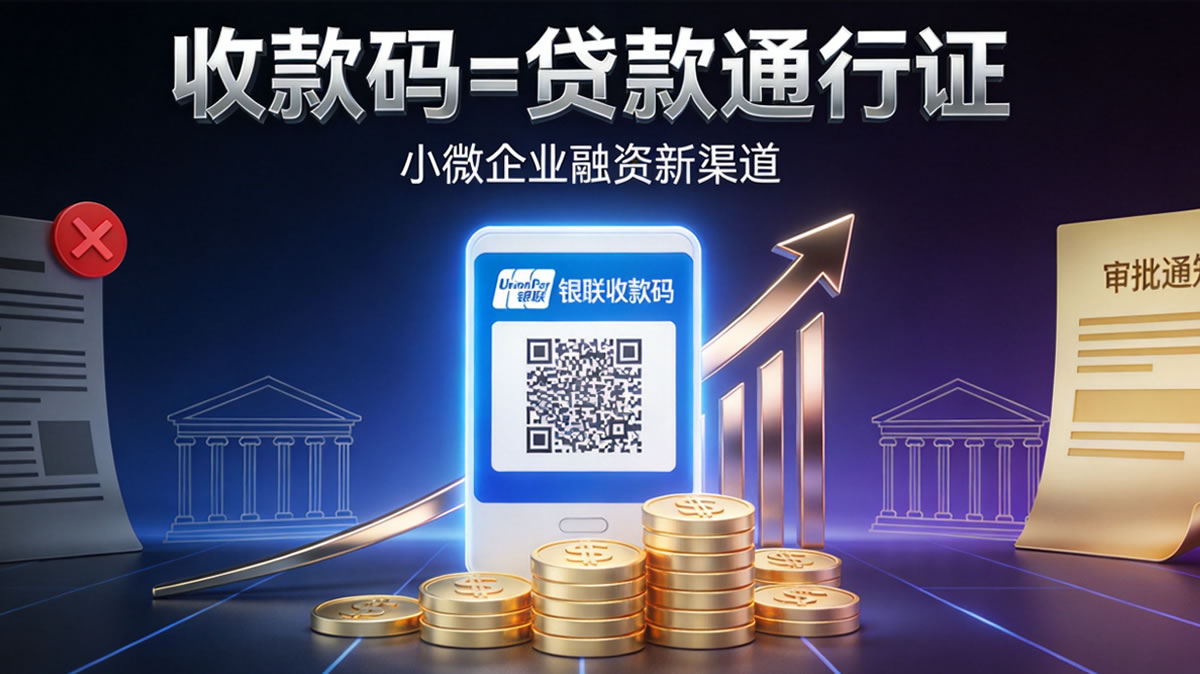 收款码选错了，可能让你白白错失几十万低息贷款！