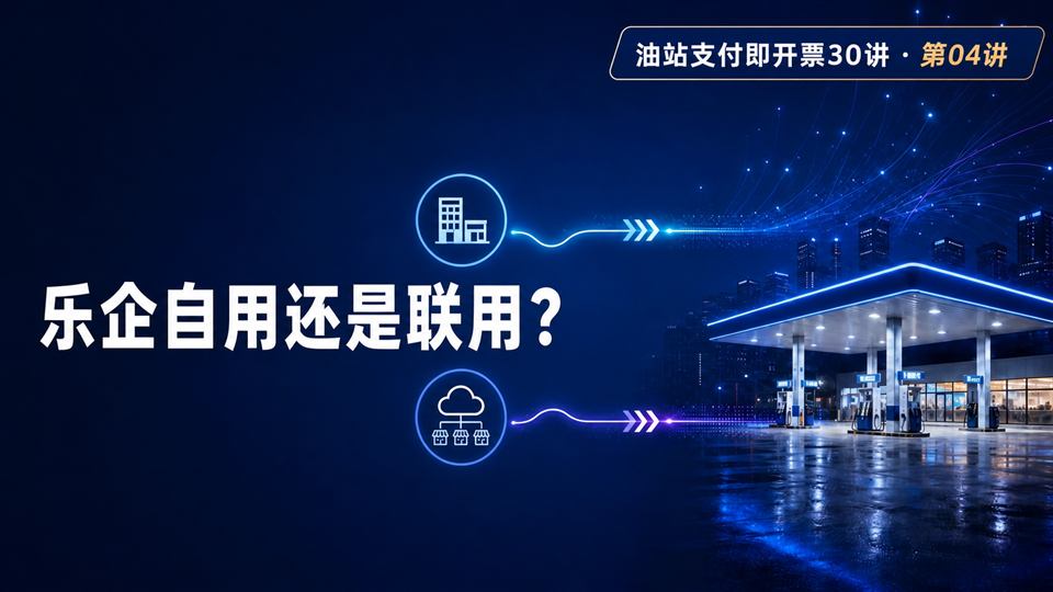 乐企自用还是乐企联用？油站先回答这5个问题