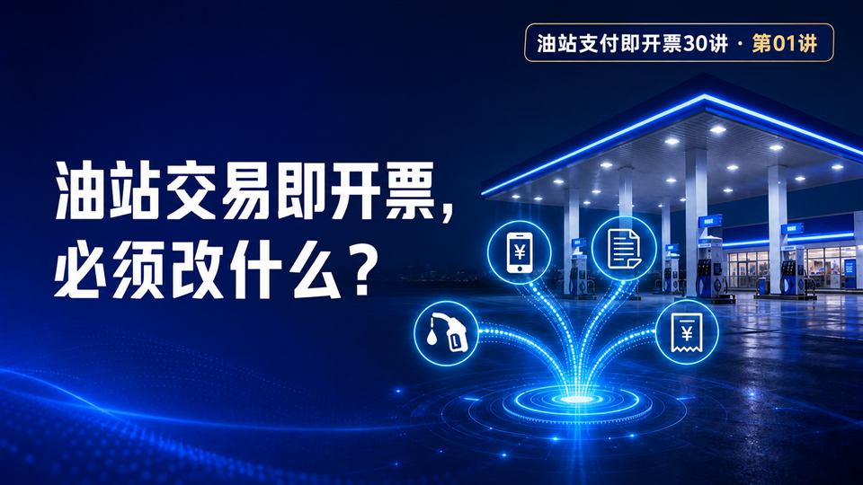 11月1日前，加油站必须完成什么改造？“交易即开票”一次讲清 