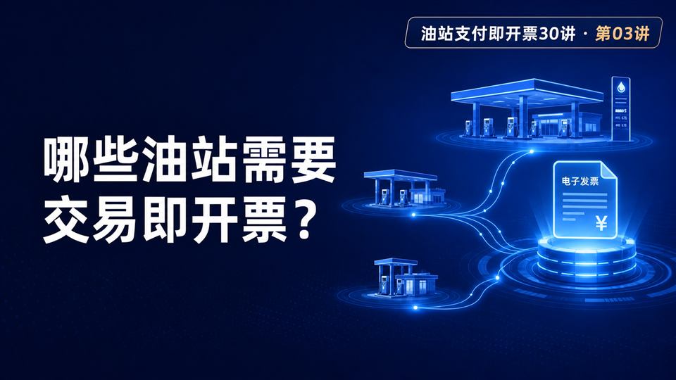 哪些油站需要“交易即开票”?先看经营资格,再看真实业务