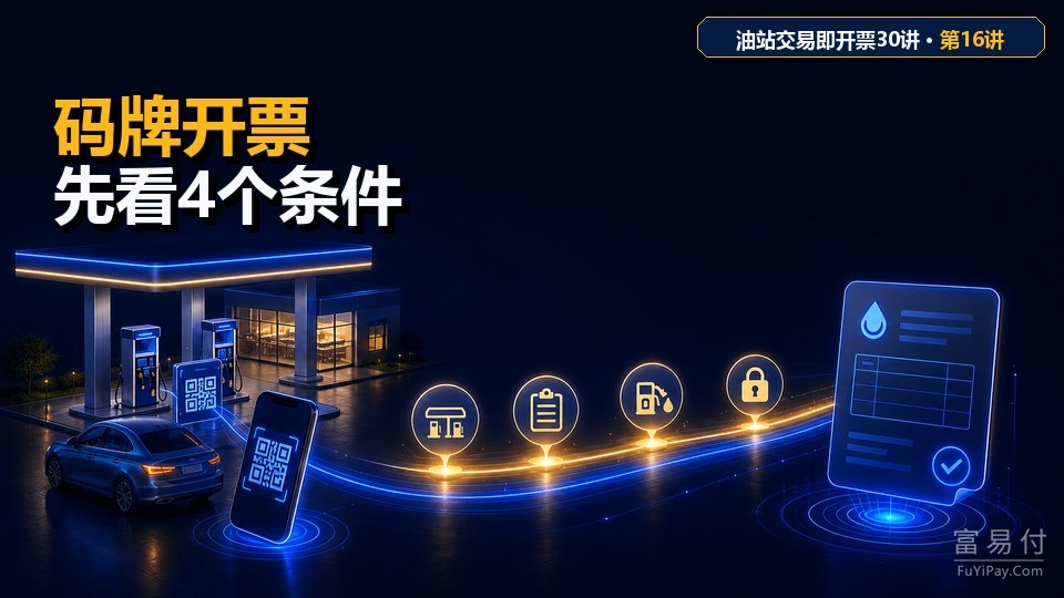 码牌开票适合哪些油站？选择前先看清4个条件